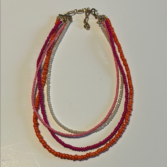 Multicolor Beaded Necklace - Picture 1 of 4
